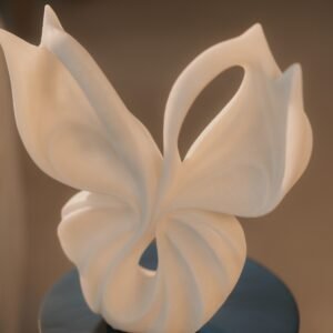 Acrylic White Sculpture