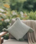 Beige Modern Cushion