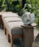 Wooden candle stand