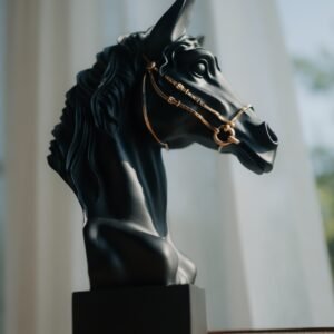 Horse Bust Statue
