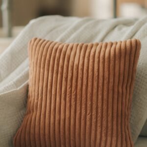 Peach Pillow Cover