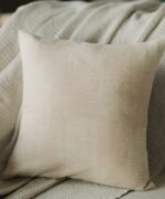 Ivory Cloud Textured Cushion Cover, Pillow Cover
