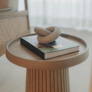 Round Wooden Table