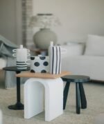 Minimalist Abstract Vase, Modern Art Accent