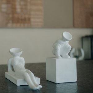 Abstract Statue Bookends