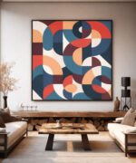 The Vivid Geometry Collection – Designer Wall Art - Image 3