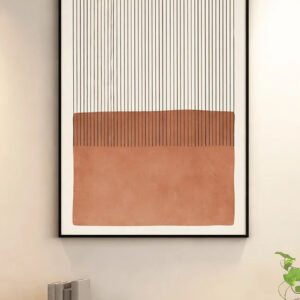 Lines Above Earth – Designer Minimal Canvas