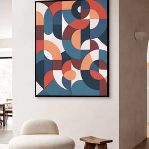 The Vivid Geometry Collection – Designer Wall Art
