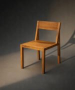 Minimalist Artisan Timber Chair - Image 2
