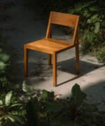 Minimalist Artisan Timber Chair - Image 3