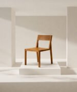 Minimalist Artisan Timber Chair - Image 4