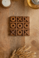 Handcrafted Timber Tic-Tac-Toe - Image 5