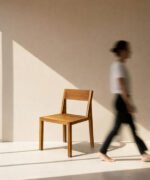 Minimalist Artisan Timber Chair - Image 5