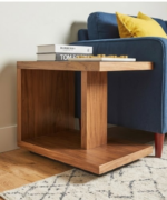 Urban Cube Side Table with Open Storage
