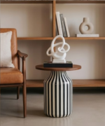 Artisan Pedestal Side Table