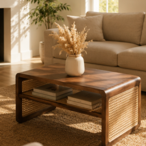 CaneCraft Coffee Table
