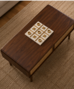 Vienna Cane Coffee Table with Drawers - Image 3