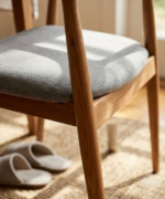 Nordic Sculpt Wooden Arm Chair - Image 2