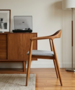 Nordic Sculpt Wooden Arm Chair