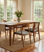 Nordic Sculpt Wooden Arm Chair - Image 4