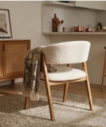 Aurelia Curved Accent Chair - Image 3