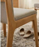 Nordic Upholstered Dining Chair - Image 2