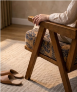 Aarav Cane Accent Lounge Chair - Image 4