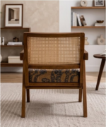 Aarav Cane Accent Lounge Chair - Image 2