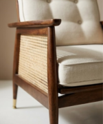 Avery Cane Accent Lounge Chair - Image 4