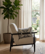 Elara Patterned Accent Lounge Chair - Image 4