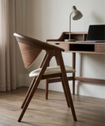 Scandinavian Teak Accent Chair - Image 2