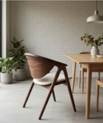 Scandinavian Teak Accent Chair - Image 4