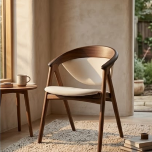 Scandinavian Teak Accent Chair