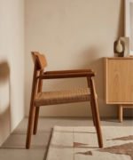 Nordic Wishbone Rope Arm Chair - Image 3
