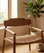 Nordic Wishbone Rope Arm Chair