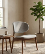 Nordic Upholstered Accent Chair
