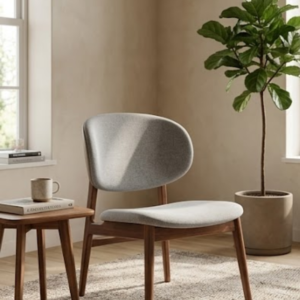 Nordic Upholstered Accent Chair