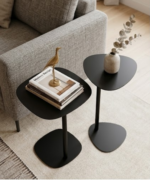 DuoNest Metal Side Table Set