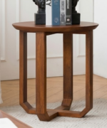 HexaCraft Wooden Side Table - Image 3