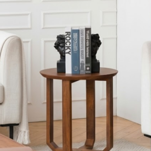 HexaCraft Wooden Side Table