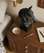 Luxe Two Drawer Bedside Table - Image 3