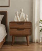Ordic Two Drawer Bedside Table