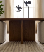 Nest Coffee Table with Pouffe Set - Image 3