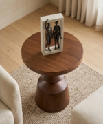 Artisan Pedestal Side Table - Image 2