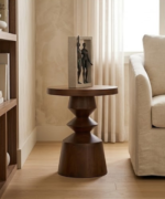 Artisan Pedestal Side Table