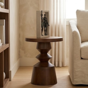 Artisan Pedestal Side Table